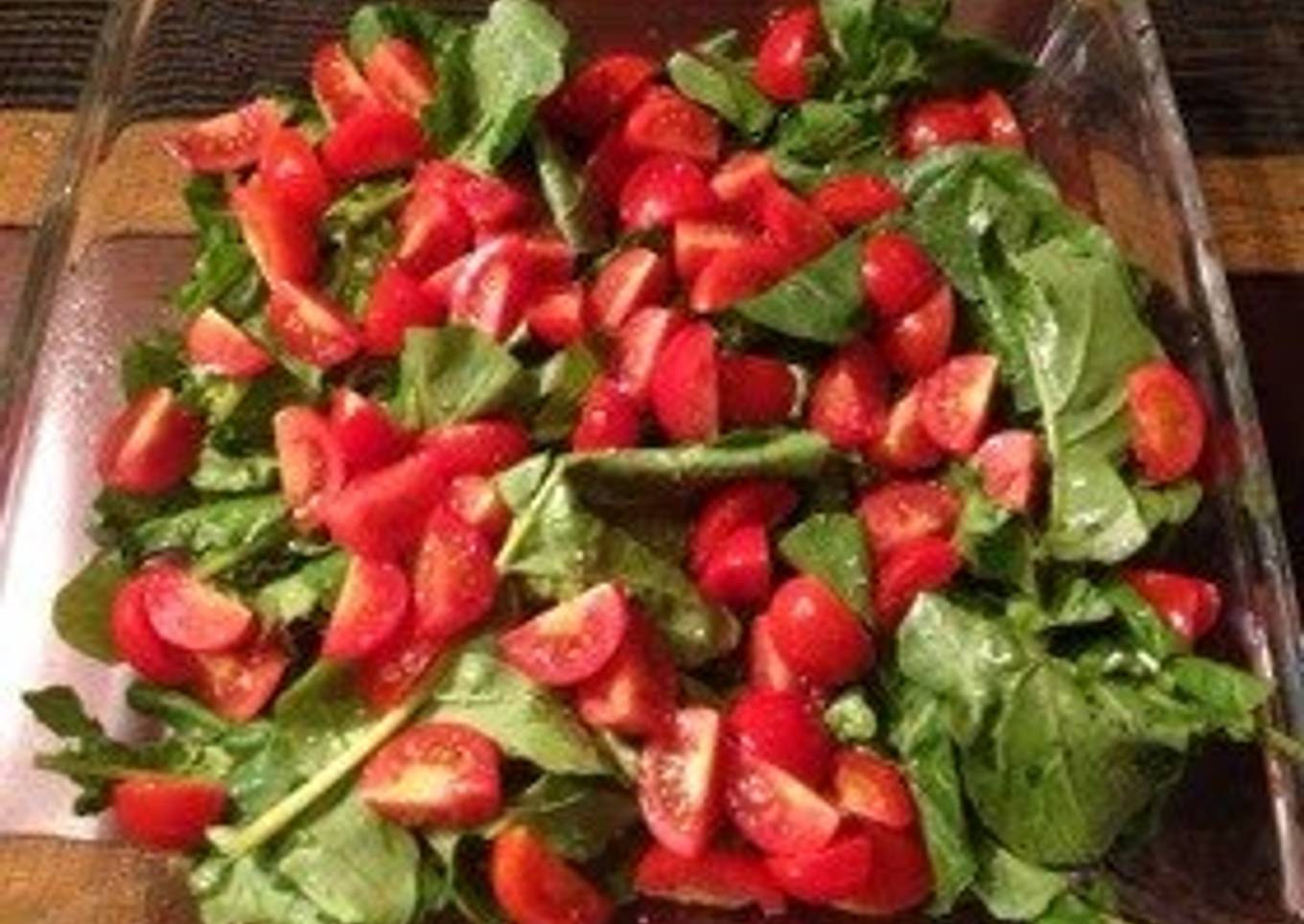 Simple Way to Make Homemade Southern Italian Cherry Tomato Salad