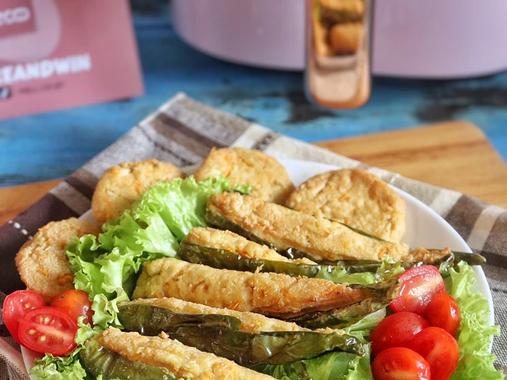 Cara Mudah Membuat Resep Cabe Hijau isi Perkedel Tahu dg Air Fryer yang Lezat Anti Ribet, Bikin Ngiler