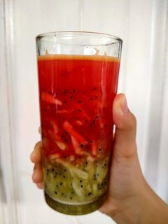 Foto resep Es Blewah selasih