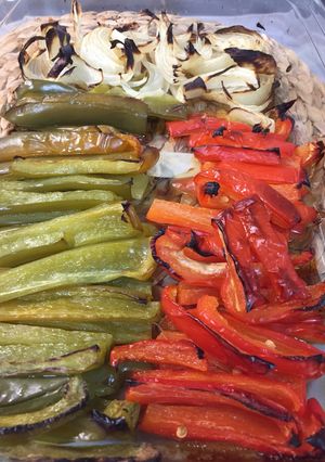 Una foto de Verduras al horno