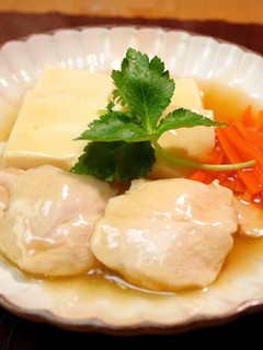 A picture of Easy and Quick Simmered Chicken Tenders and Tofu.