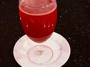 A picture of cranberry juice