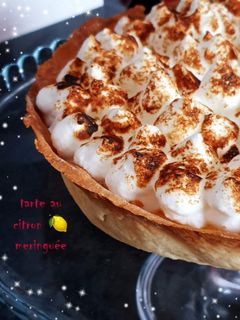 Une photo de Tarte au citron 🍋 meringuée
