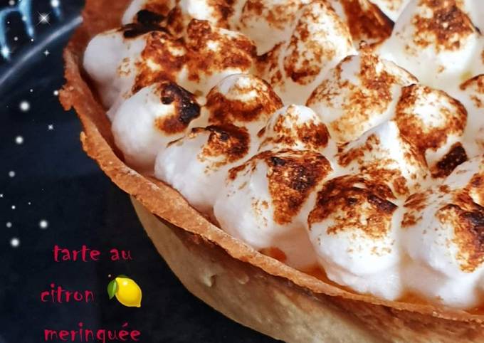 Tarte au citron 🍋 meringuée