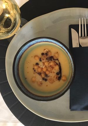 Csicseriborsó-krémleves recept fotója