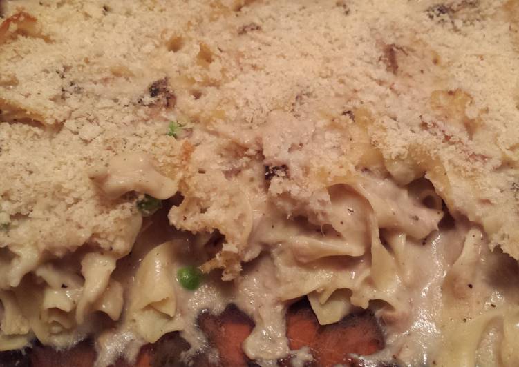 Step-by-Step Guide to Prepare Quick Old school tuna noodle casserole