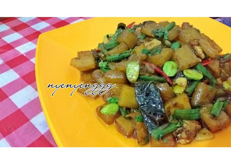 Kikil Pete Cabe Ijo Kemangi