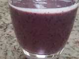 blueberry yogurt smoothie