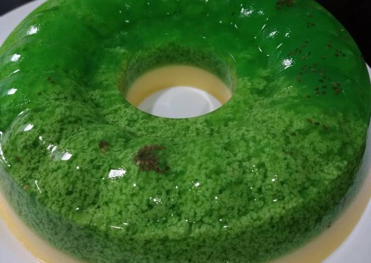 Resep masakan Puding lumut mentega | Cara Bikin Puding lumut mentega Yang Enak Dan Lezat