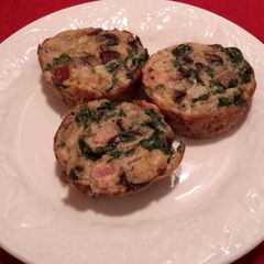A picture of Egg muffins.