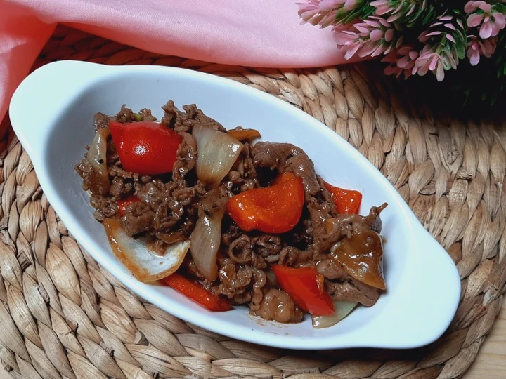 Cara Mudah Membuat Resep Sapi Lada Hitam Anti Ribet, Bisa Manjain Lidah