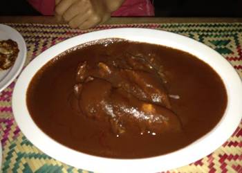 Easiest Way to Recipe Yummy Red mole with chicken