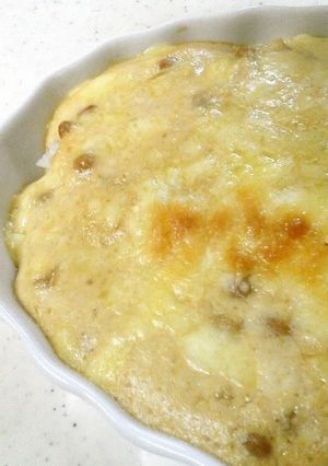 A picture of Natto & Tofu Doria (Rice Gratin).
