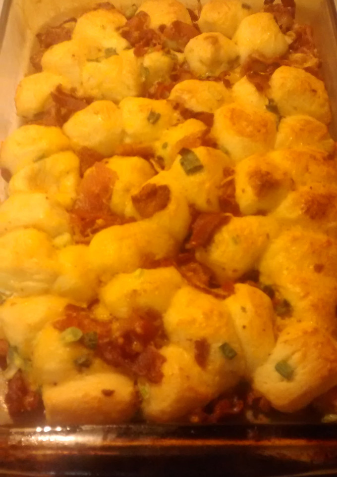A picture of TL's Bacon-cheese pull aparts.