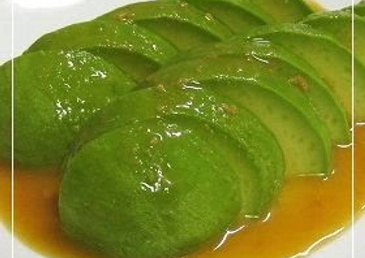 How to Make Favorite Surprisingly Tasty! Avocado in Miso Vinegar