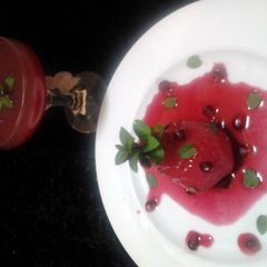 A picture of Ladybirds Pomegranate Pouched Pears and Apples with Pomegranate Sparkling ..