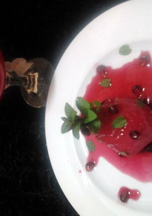 A picture of Ladybirds Pomegranate Pouched Pears and Apples with Pomegranate Sparkling ..