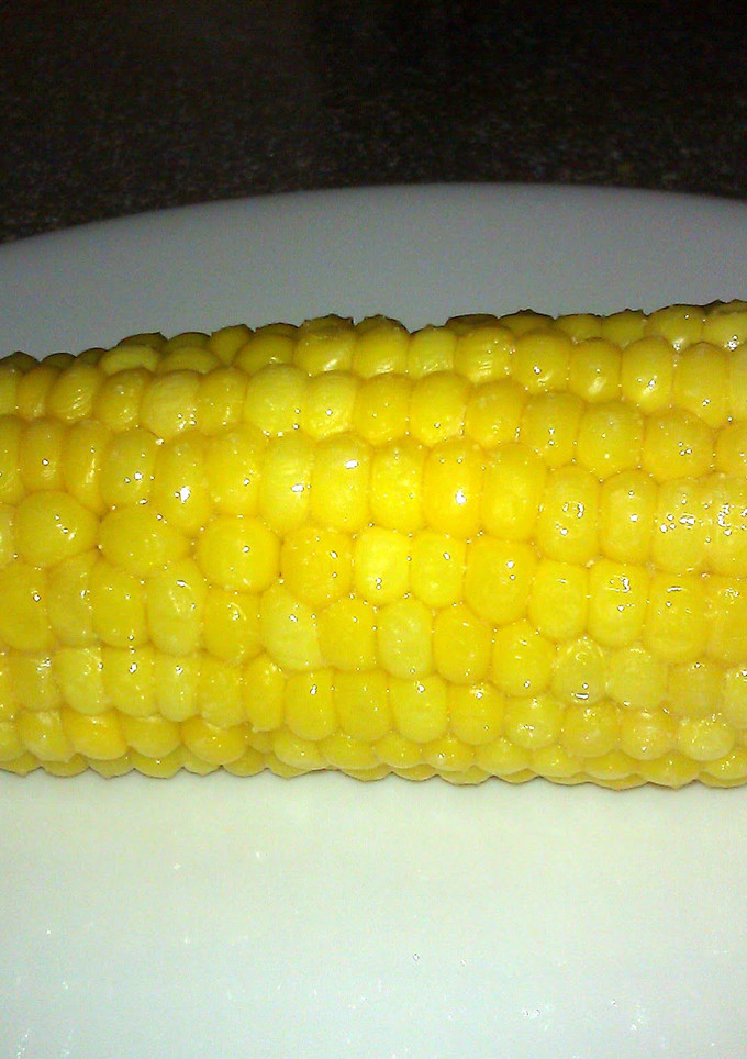 A picture of Rick's Quick and Clean Corn on the Cob.