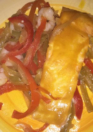 A picture of Honey Mustard Salmon.