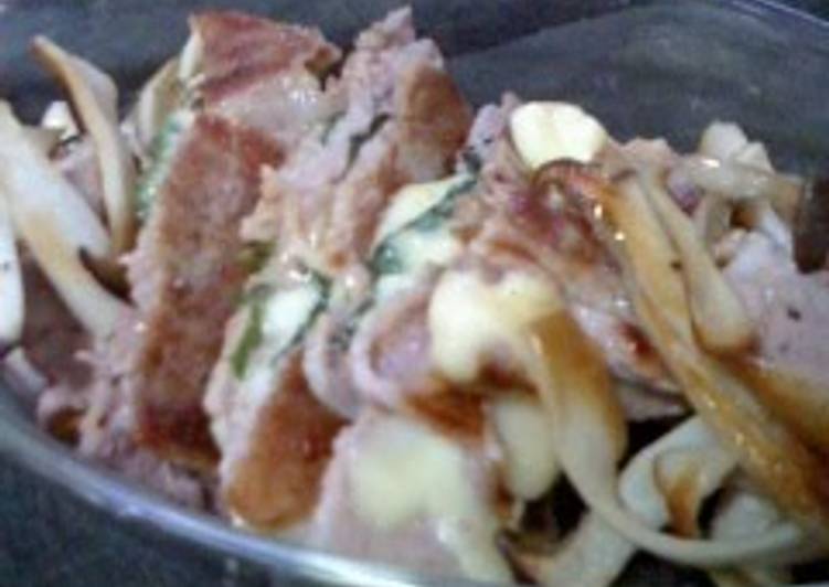 Step-by-Step Guide to Make Any-night-of-the-week Pan Fried Layered Pork, Shiso and Cheese
