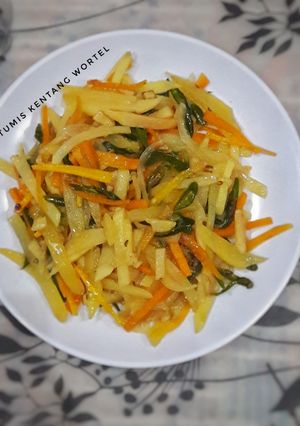 Foto resep Tumis kentang wortel