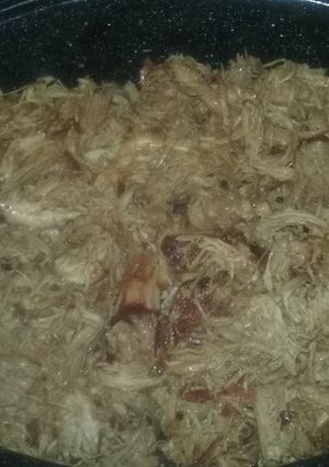A picture of No sauce required pulled pork.