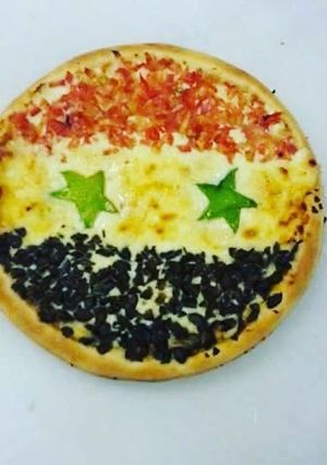 صورة لوصفة طريقة عمل البيتزا بانوعها