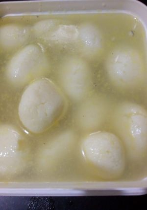 A picture of Rasgulla.