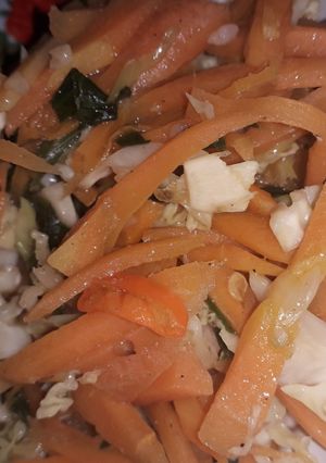 Foto resep Tumis wortel dan kol #RecookResepAsia