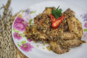 Resep Ayam Masak Bawang Putih ala Spanyol Bunda Pasti Bisa
