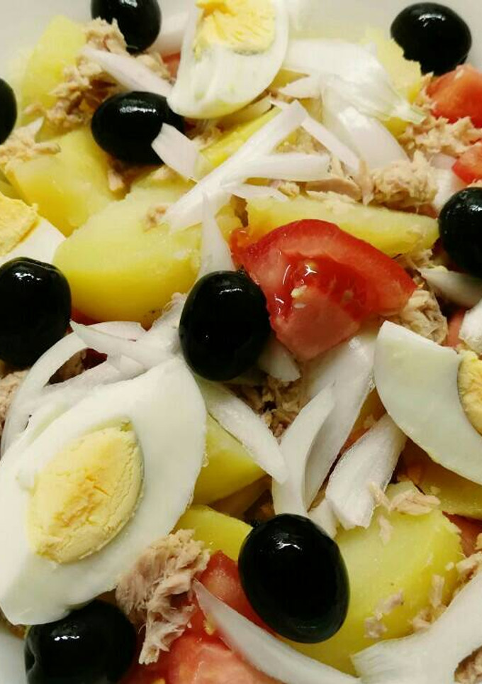 Una foto de Ensalada de patatas