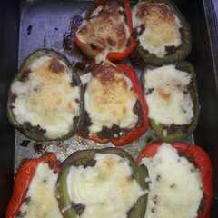 A picture of Morrones rellenos !.
