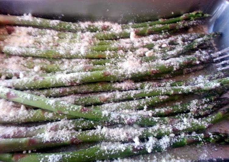 Step-by-Step Guide to Prepare Perfect Our Family Famous Crunchy Asparagus Parmesan