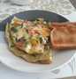 Recipe Fully loaded veggie omelette the Delicious So Delicious