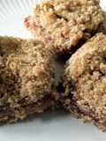 Strawberry Crumble Bars