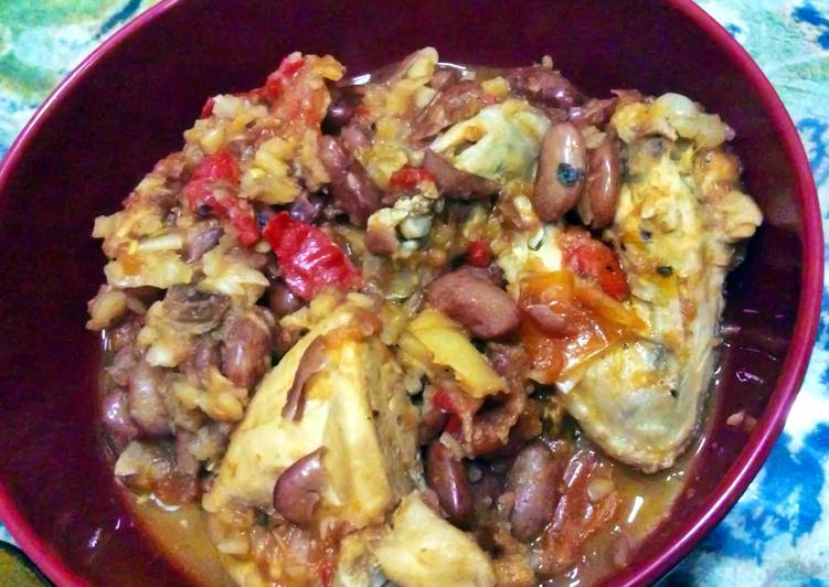 Recipe of Homemade Chicken Chili Bean