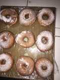 Donas caseras con polvo de hornear