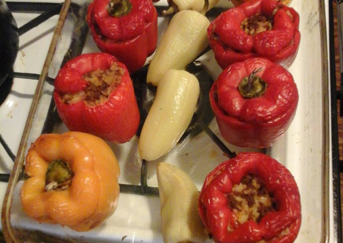 Stuffed bell peppers