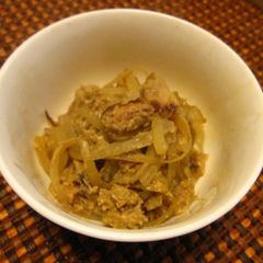 A picture of Tuna and Onion Stir-Fry.