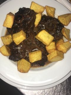 Una foto de Carrillada fresca en salsa