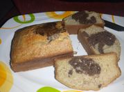 A picture of chocolate loaf cake