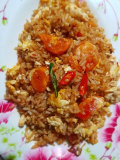 รูปของ ข้าวผัดพริกเผาไข่เค็ม