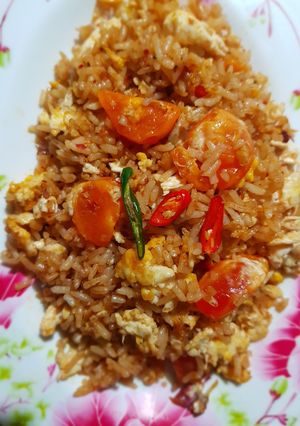 รูปของ ข้าวผัดพริกเผาไข่เค็ม