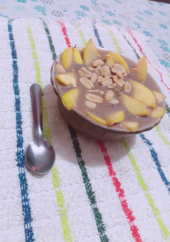 Una foto de Pudin de chia chocolatoso 😋🍫