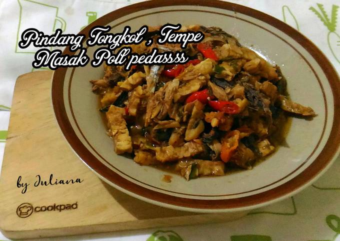 417. Pindang Tongkol, Tempe Masak Poll Pedass (01042021)