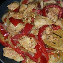 A picture of Stir-Fried Spicy Chicken Tenders.