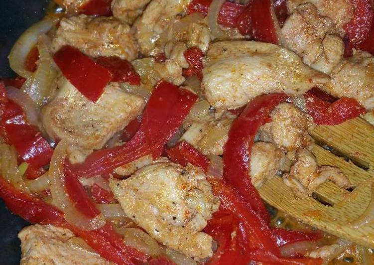 Stir-Fried Spicy Chicken Tenders