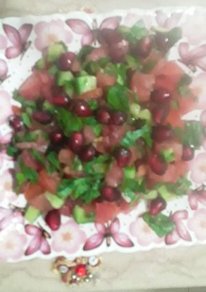 صورة لوصفة سلطه الجرجير