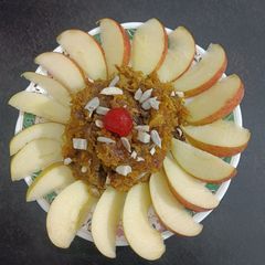 A picture of Apple Pumpkin Halwa.