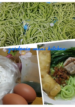 Foto resep Homemade Mie Hijau
